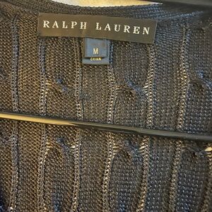 Ralph Lauren Black Sweater Cardigan